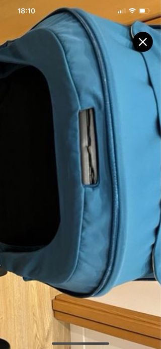 Seat pack Silla tela Cybex Mios turquesa azul