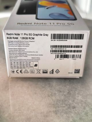 Xiaomi Redmi Note 11 Pro 5G - 128GB