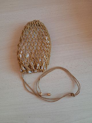 Sacchetto portaoggetti in rete misure:L.13 H.15