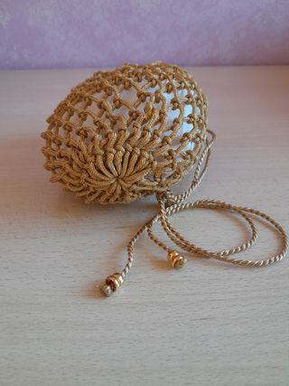 Sacchetto portaoggetti in rete misure:L.13 H.15