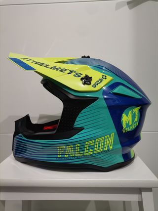 Casco motocross mt falcon