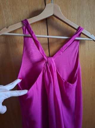 Blusa Massimo Dutti XS buganvilla
