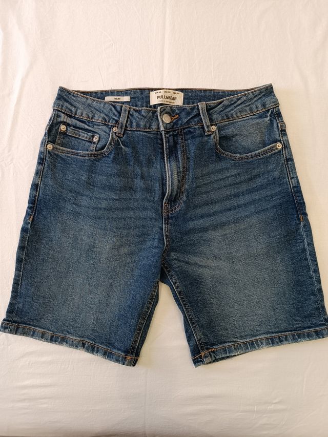Pantalón vaquero corto de Pull&Bear