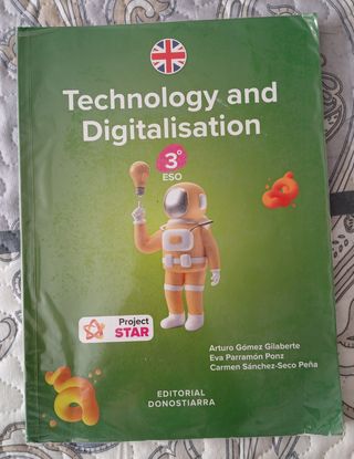 Libro 3 ESO de tecnología bilingüe