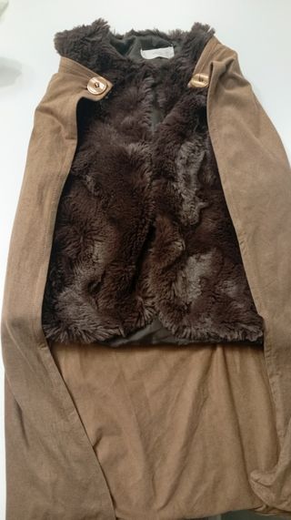 Capa caballero marrón - disfraz