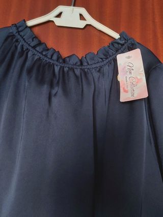 Blusa Blu - Elegante e Fluida