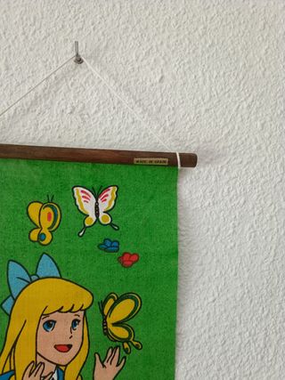 Banderín Heidi vintage