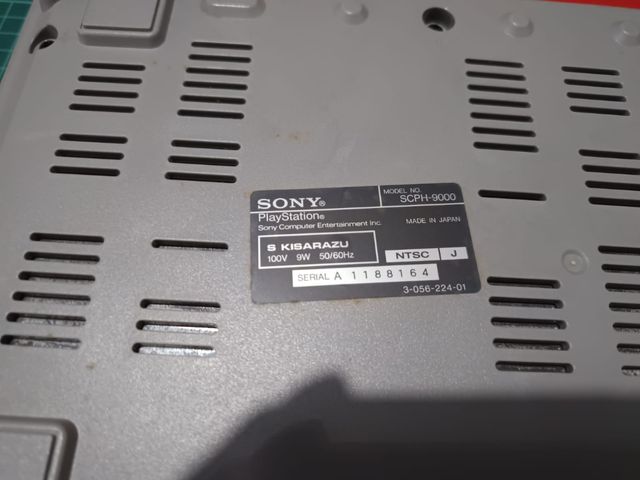 PlayStation SCPH-9000 Dual Shock NTSC-J