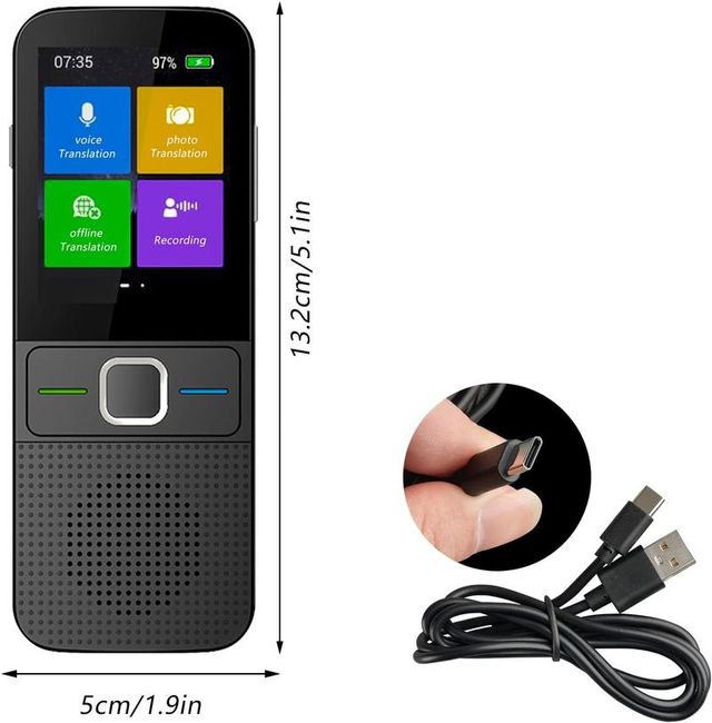 Carpower Dispositivo traductor de 137 idiomas