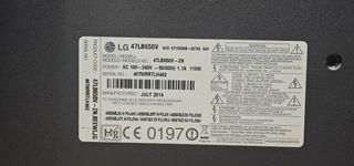 TV LG 47LB650V 3D Smart TV