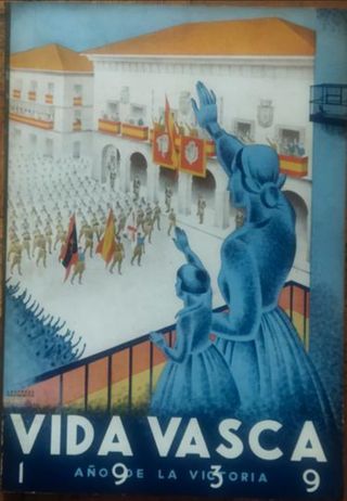 Revistas vida vasca encuadernadas todo el año 1939