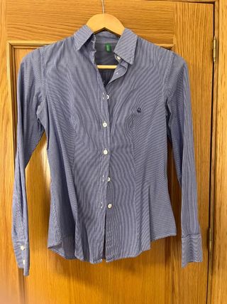 3 Camisas Mujer: Azul, Rosa, Roja