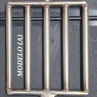 Parrilla acero inoxidable