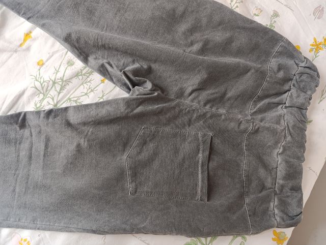 Pantalón Jogger Gris algodón