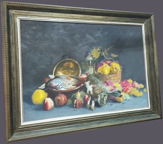 Óleo Bodegón: José Manuel Pascual Conejo