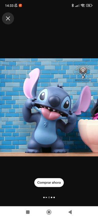 Figura Stitch resina
