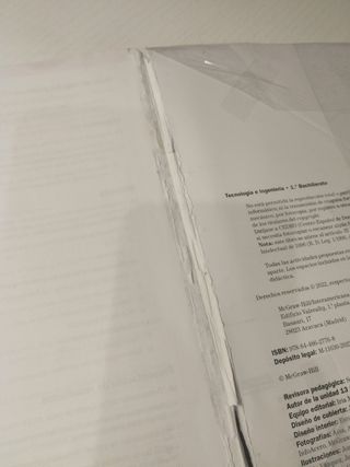 Tecnología e Ingeniería 1.º Bachillerato