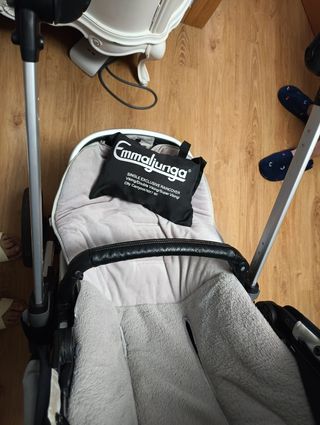 Emmaljunga 2021: Silla+capazo gris