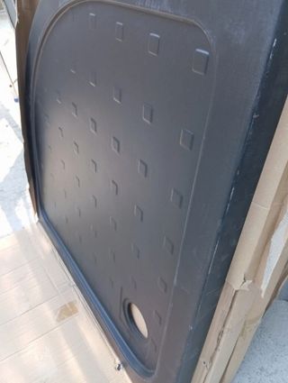 Plato ducha negro - plástico