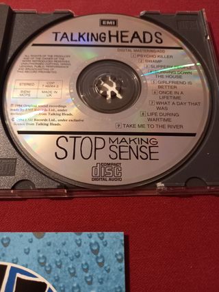 CD Talking Heads - Stop Making Sense