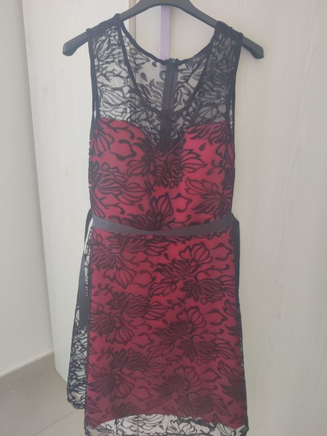 Vestito Piazza Italia rosso e nero