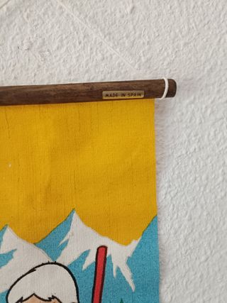 Banderín Heidi vintage