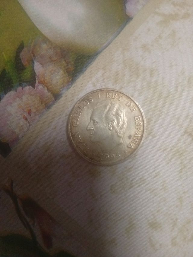 Moneda 2000 pesetas Carlos I Rey España