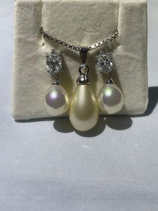 Joyas Majorica originales, plata 925 - como nuevas