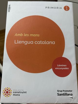 Amb les mans Llengua catalana  1 de primària