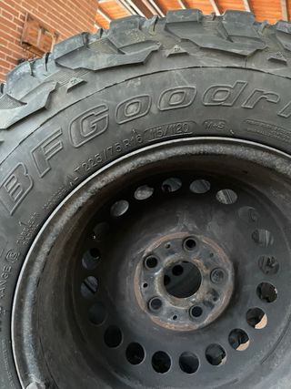 Neumáticos BFGoodrich KM3 225/75/16
