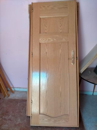 Puertas madera maciza - 3 unidades