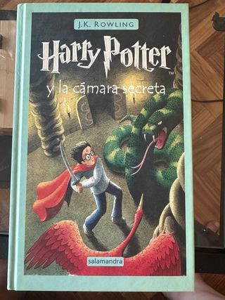 Libro Harry Potter y la cámara secreta
