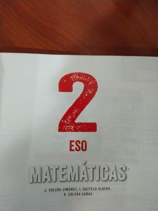 Matemáticas 2eso