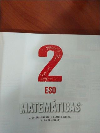 Matemáticas 2eso
