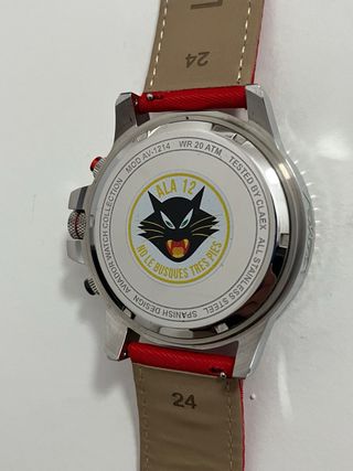 Reloj Aviador Cronógrafo Rojo Edicion Limitada