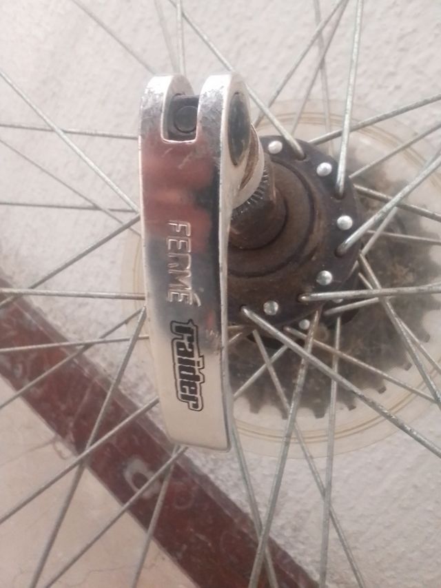 Cerchio posteriore per bicicletta con diametro di 57 cm e ruota