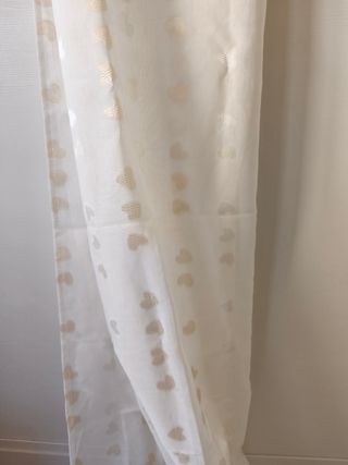 Tende a Cuori - Bianco e Oro