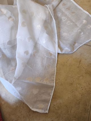 Tende a Cuori - Bianco e Oro