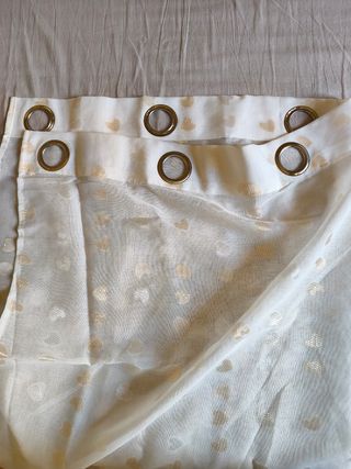 Tende a Cuori - Bianco e Oro