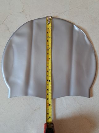 Cuffia piscina silicone grigio