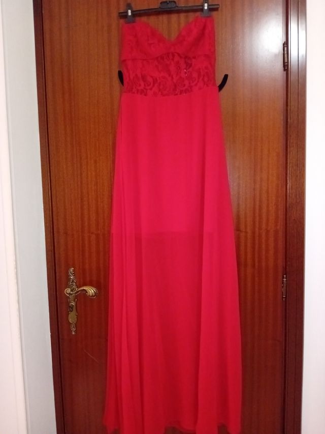 Vestito lungo rosso GLÒ Milano, Tg.44