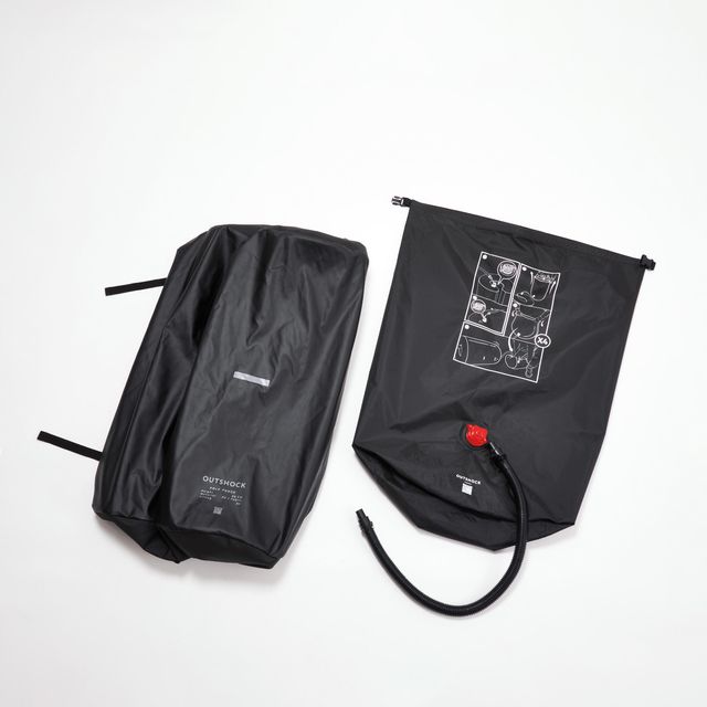 Saco Boxeo Hinchable Pole Punch + Bolsa Transporte