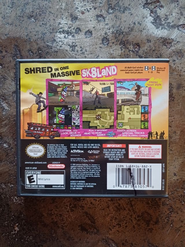 Tony Hawk's American Sk8land - Nintendo DS [usa]