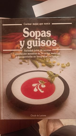 Lote 6 libros: Cocinar mejor que nunca