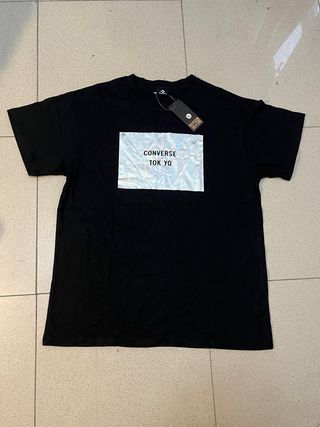 Camiseta Converse Tok Yo Negra L