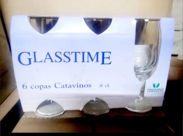 6 Copas Catavinos Glastime 8 cl