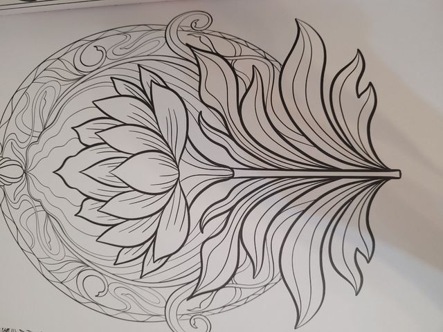 Libro colorear Botánico A4 - 100 diseños