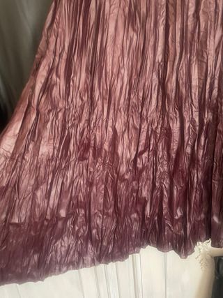 Lote 6 prendas polipiel mujer y 1 vestido.