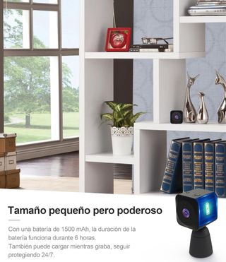 Mini Cámara vigilancia WiFi 4K NUEVA