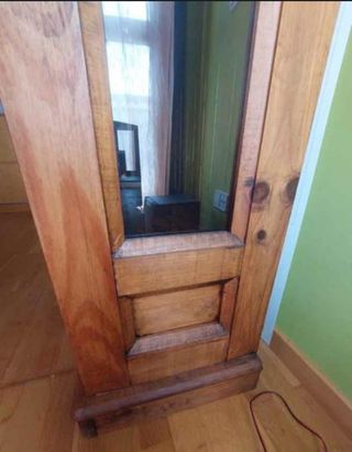 Vitrina rústica madera - Salón